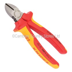 Knipex VDE Insulated Pliers Side Cutters 160mm